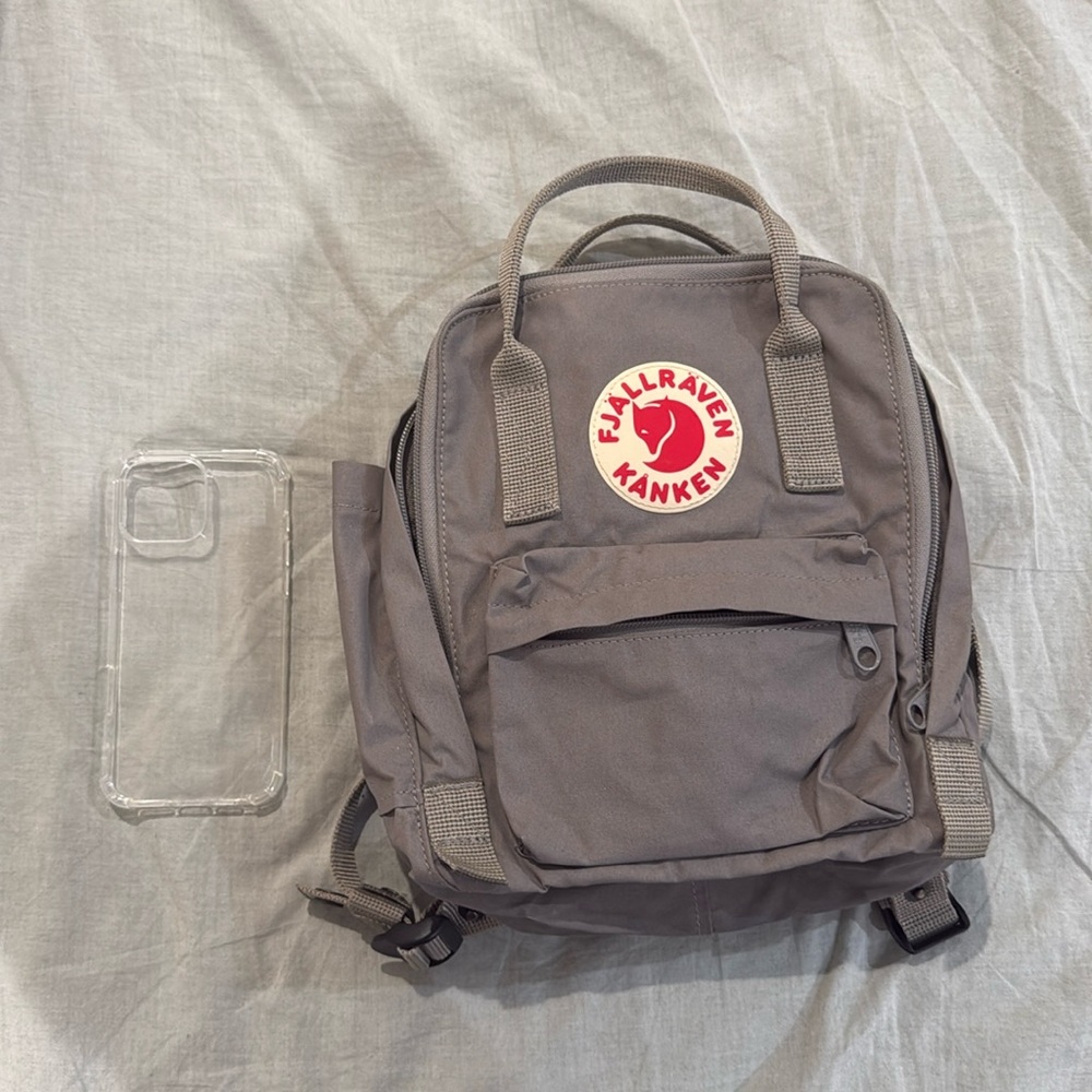 Fjällräven Kånken Mini Backpack - Grey/ Gray